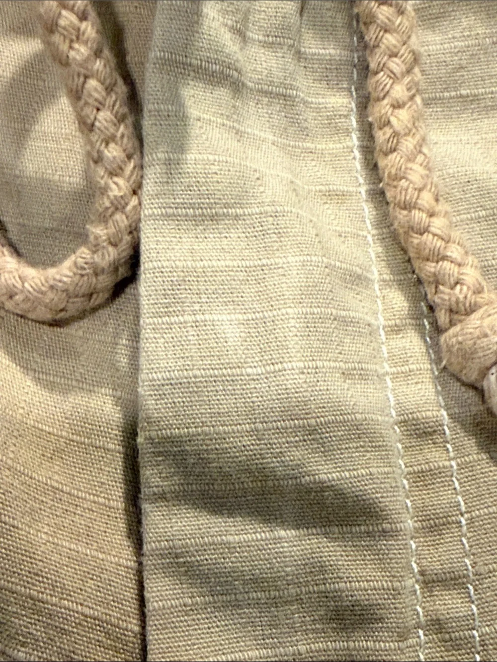 Casual Beige Drawstring Women’s Shorts size small